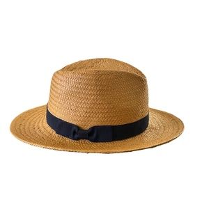 New Nordstrom Rack Everyday Panama Hat Metallic Copper One Size